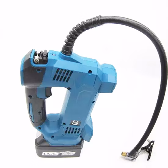 Schnurlose elektrische Luftpumpe, tragbare Mini-Reifen-Aufblaspumpe, Luftkompressorpumpe für Auto/Motorrad/Fahrrad/Ball