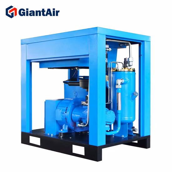 Bestseller Made in China 15 kW 22 kW 75 kW 8 bar Schraubenluftkompressor mit preisgünstigem Starthilfe mit Luftkompressor